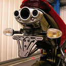 R&G Racing Tail Tidy Triumph for Std/Oval Exhausts Black