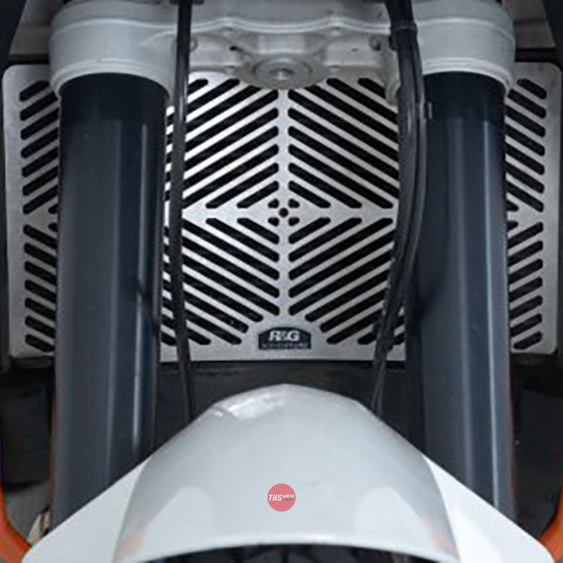 R&G Stainless Steel Radiator Guard KTM 990 Adventure 05- Stainless