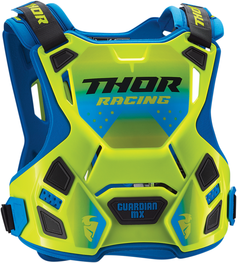 Thor Chest Protector MX Adult Guardian Flo Green Blue Medium Large