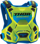 Thor Guardian Roost Chest Protector Fluro Green Blue Size Youth Small / Medium