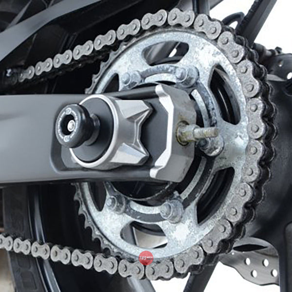 R&G Rear Spindle Sliders Yamaha MT-07 and XSR700 models Black SS0042BK