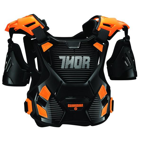 Thor Chest Protector MX Adult Guardian Black Orange Medium Large