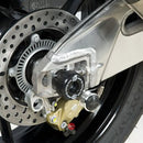 R&G Swingarm Protectors Aprilia RSV4 and Tuono V4 models. Black