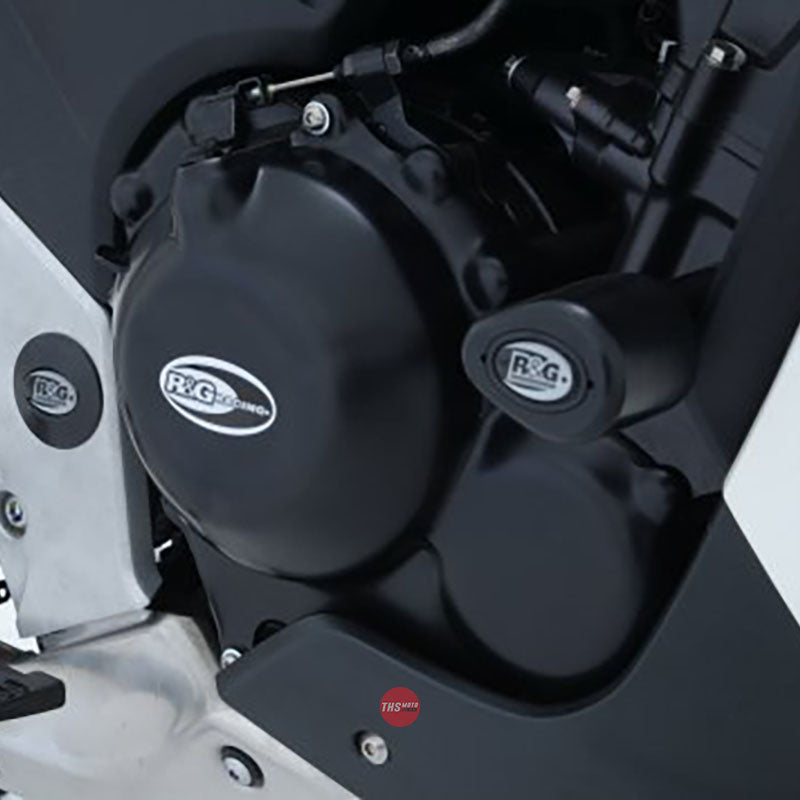 R&G Engine Case Covers Honda CBR500R and CB500F Black ECC0151BK