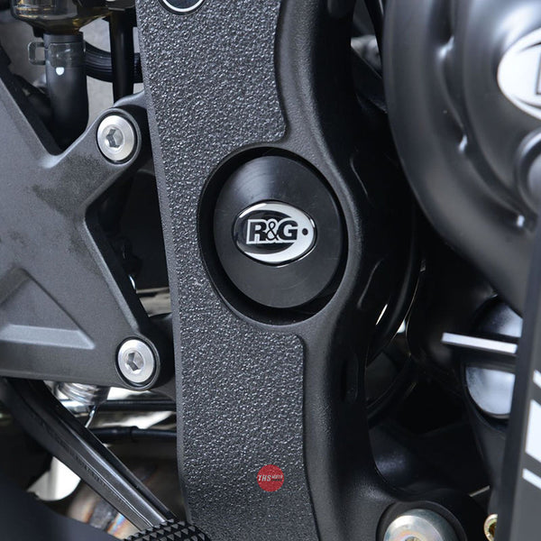 R&G Racing Frame Plug LHS Kawa ZX-10R Black