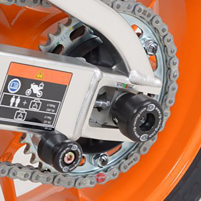 R&G Swingarm Protectors Honda CBR1000RR 08-16 and CBR600RR 05- Black