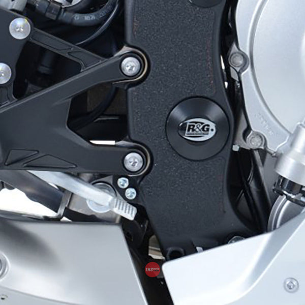 R&G Racing Frame Plug RHS Lower Yamaha Black