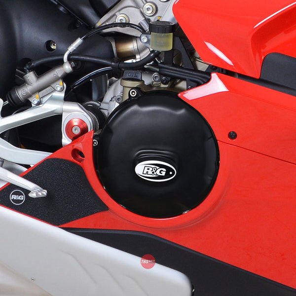 R&G Racing Ducati Panigale V4/V4S Engine Case Covers pair Black