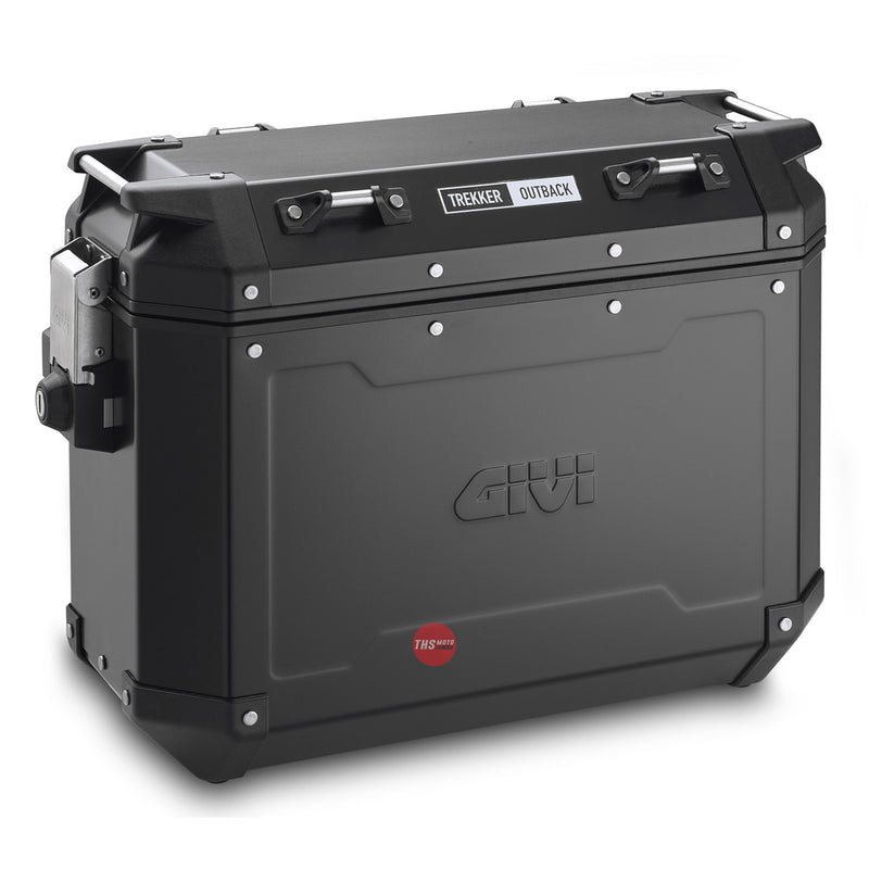 Givi Cam-side Pannier Left 37LT NEW OUTBACK Aluminium BLACK