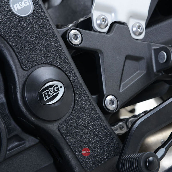 R&G Racing Frame Plug LHS Kawa ZX10 06- Black