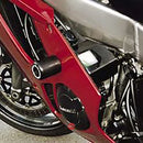 R&G Racing Crash Protector Frame Slider Kawasaki ZX6R F1-F3 White