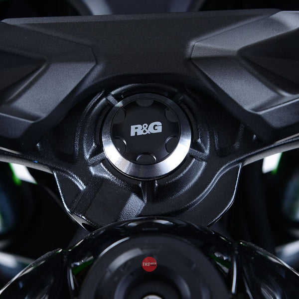 R&G Racing Top Yoke Cap Kawasaki Ninja 650 17- Black