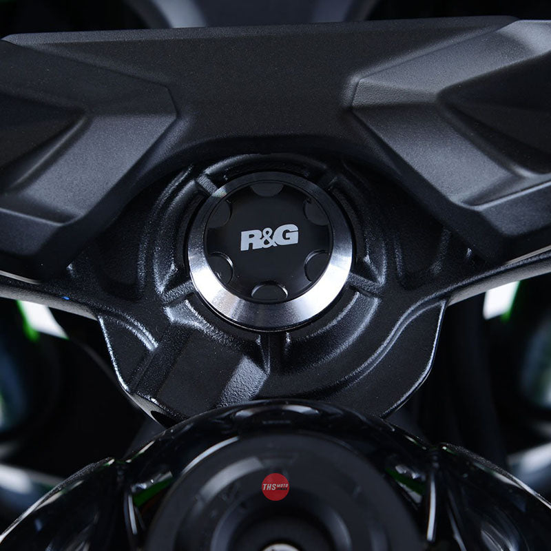 R&G Racing Top Yoke Cap Kawasaki Ninja 650 17- Black