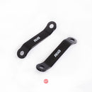 R&G Racing Rear Footrest Plate pair Suzuki GSX1000 Katana 19- Black