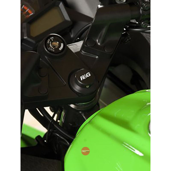 R&G Racing Top Yoke Cap Kawasaki Ninja Black
