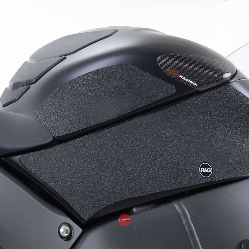 R&G Tank Traction Grip Kawasaki ZX10R 16- Clear EZRG425CL