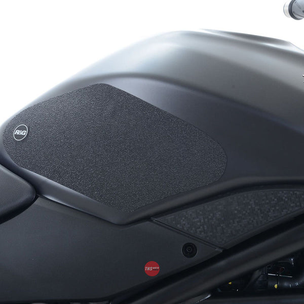 R&G Tank Traction Grips Suzuki SV650 16- & SV650X 18- Clear