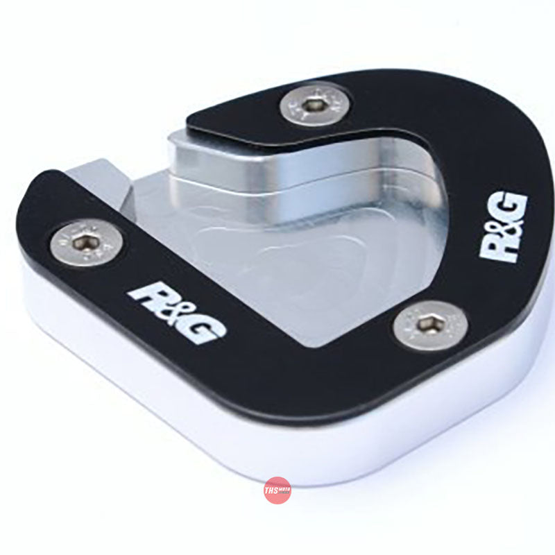 R&G Racing Kickstand Shoe Suzuki GSX125 Silver
