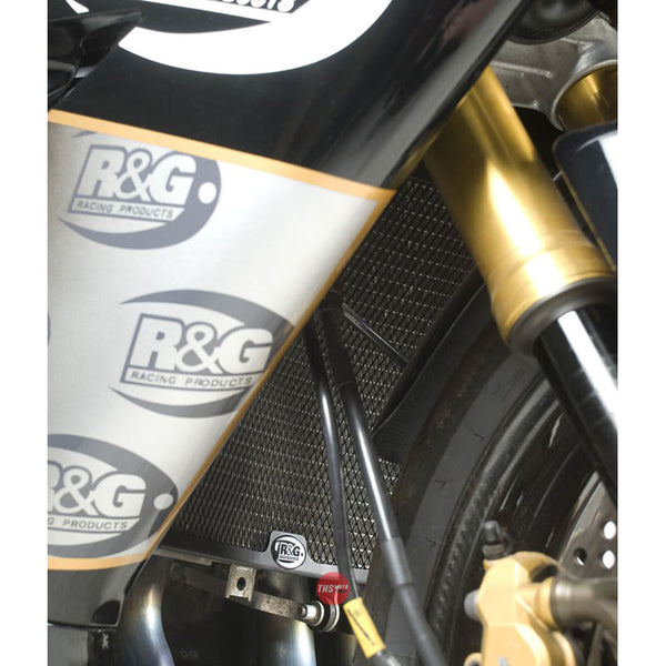 R&G Radiator Guards Kawasaki ZX10R Black RAD0130BK