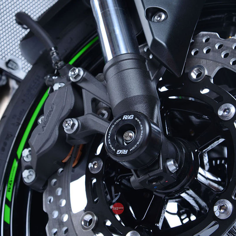 R&G Racing Fork protectors Kawasaki Z9 Black