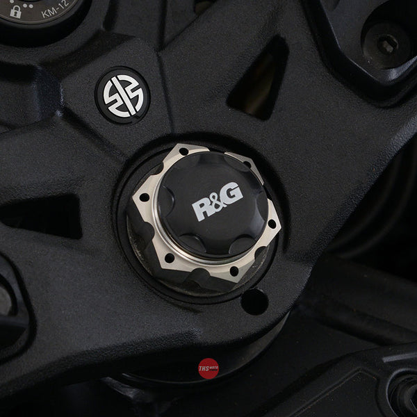 R&G Racing Top Yoke Cap Kawasaki Ninja H2 SX 18 Black