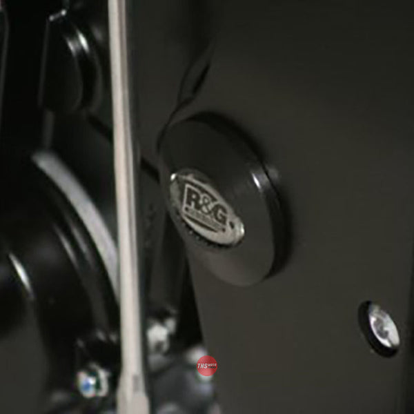 R&G Racing Frame Plug LHS lower Suzuki Black