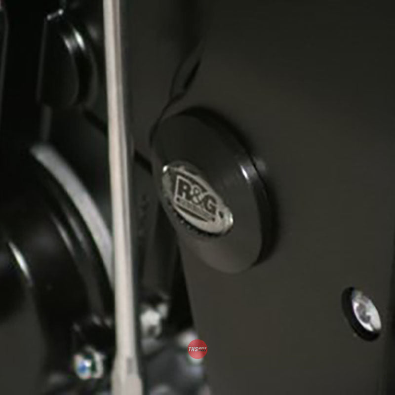 R&G Racing Frame Plug LHS lower Suzuki Black