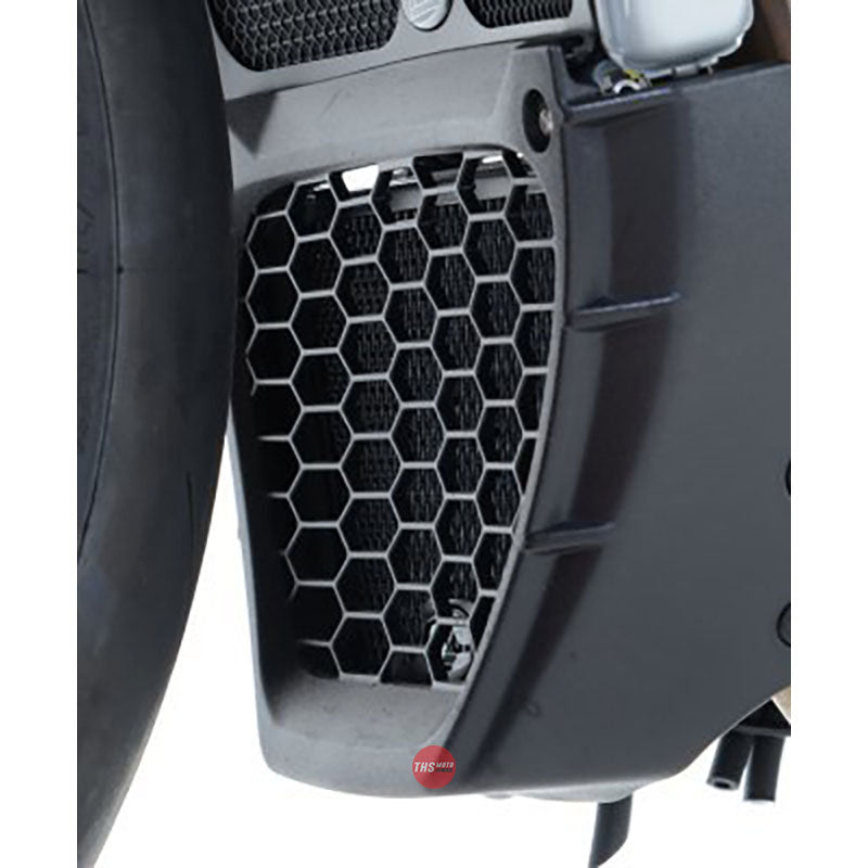 R&G Racing Oil Cooler Guard Aprilia Titanium