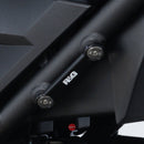 R&G Racing Rear Foot Rest Blanking Plate Ninja 250/400 18- Black