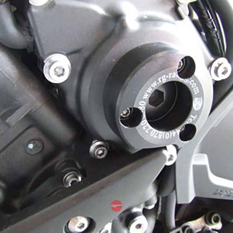 R&G Racing Engine Case Slider LHS Yamaha Black ECS0032BK