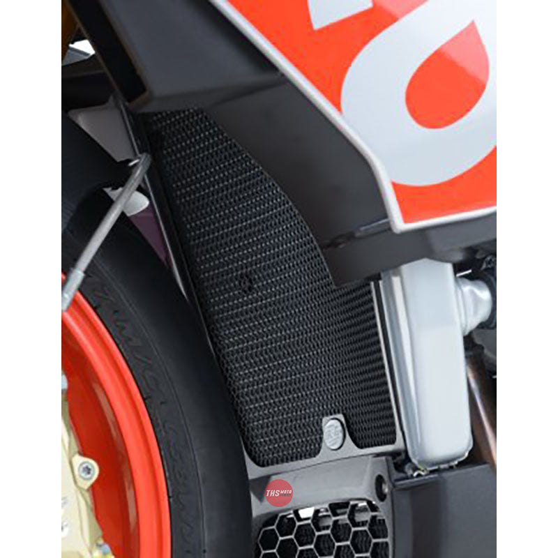 R&G Radiator Guard the Aprilia RSV4 RF , Tuono 1100 and Aprilia RSV-4 1100 Black