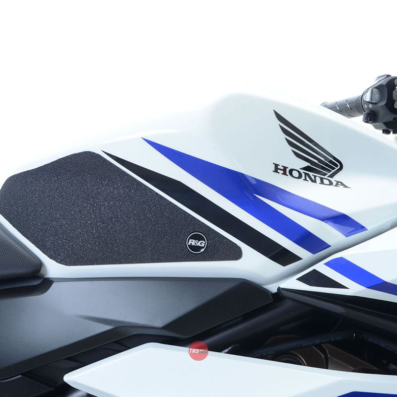 R&G Tank Traction Grips Honda CBR500R 16- & CB500F 16-18 Clear