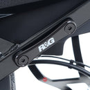 R&G Racing Rear Footrest Plate single BMW S1000XR Black