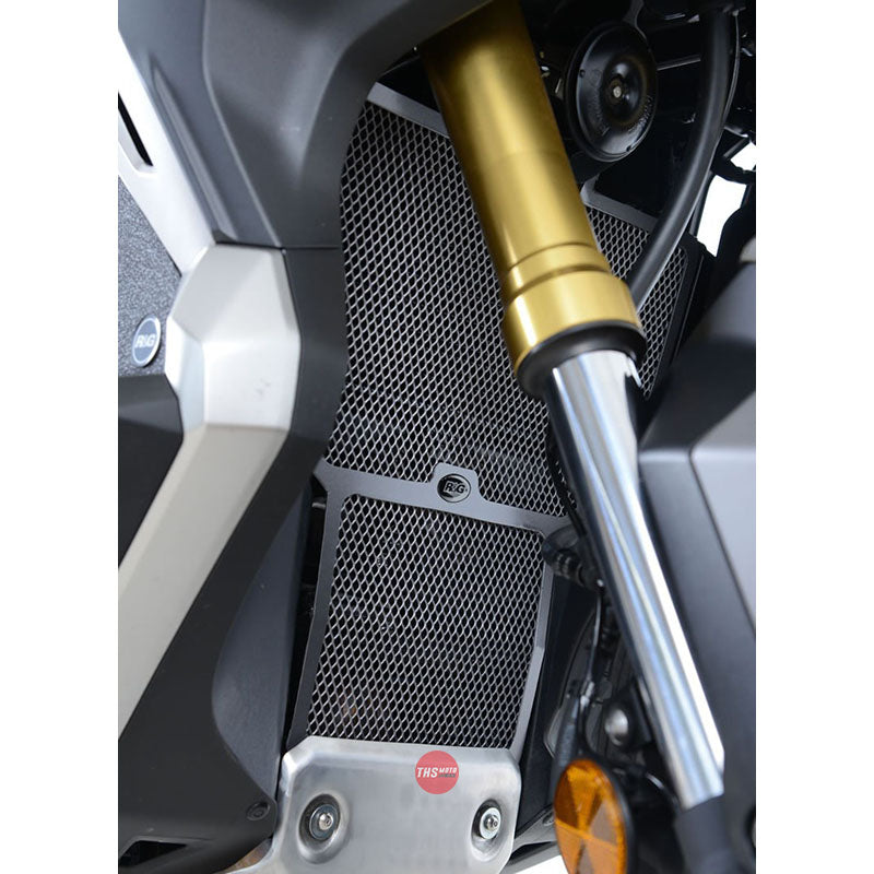 R&G Racing Radiator & Downpipe Guard blac one piece Honda X-ADV Black