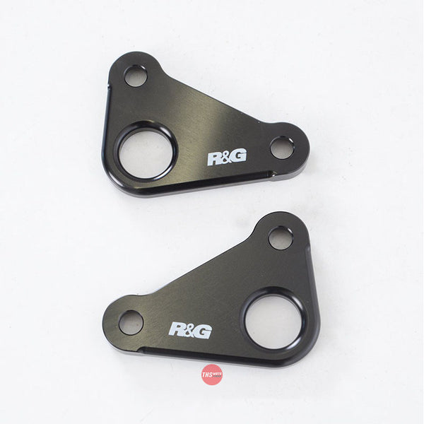 R&G Racing Tie-Down Hooks Ducati Panigale V4/V4S & Speciale 18- Black