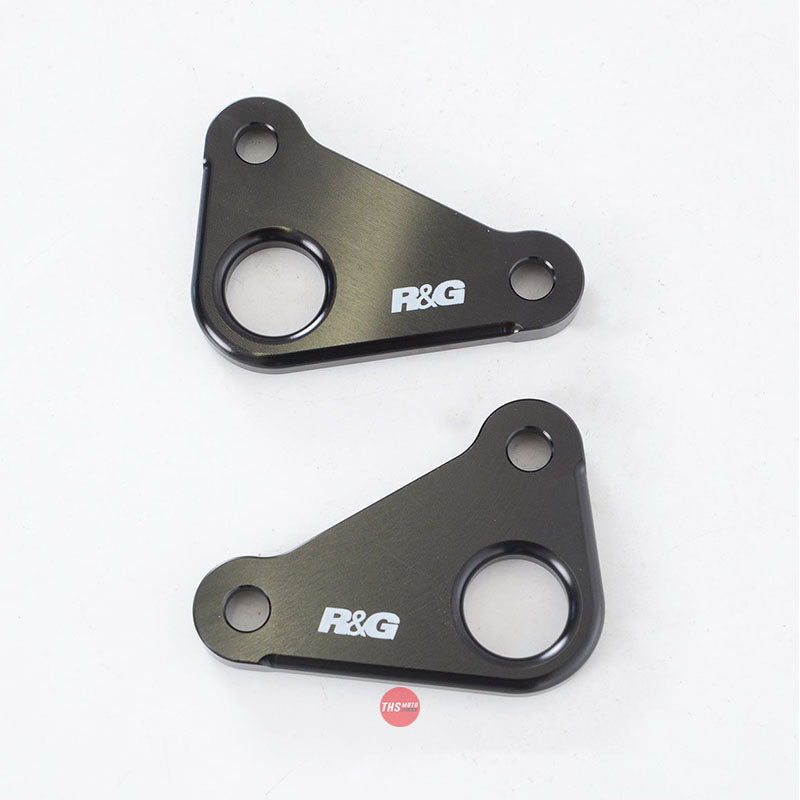 R&G Racing Tie-Down Hooks Ducati Panigale V4/V4S & Speciale 18- Black