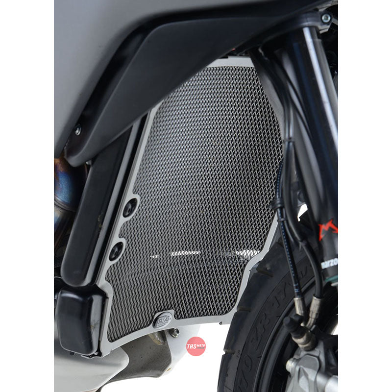 R&G Radiator and Oil Cooler Guard MV Agusta Rivale/Stradale/Turismo Veloce Black