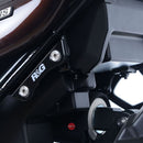R&G Rear Foot Rest Blanking Plates Kawasaki Z900 17- and Z900RS 18- Black