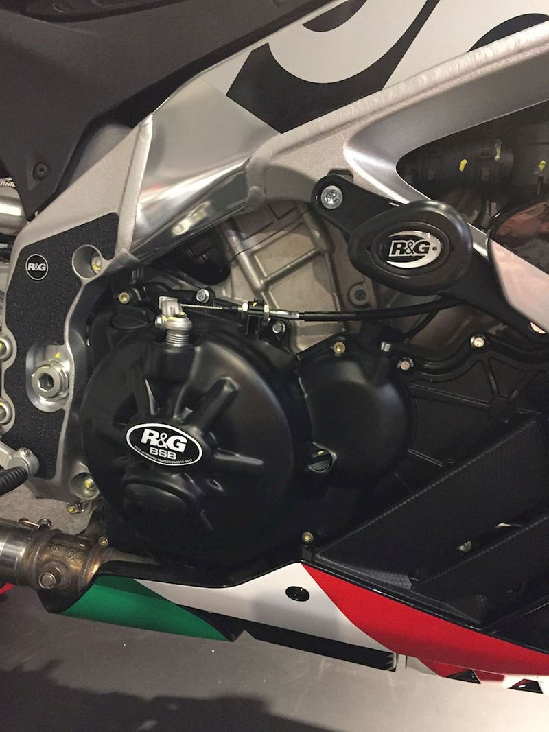 R&G Engine Case Cover Race Kit Aprilia RSV4-RR and RSV4-RF 15- models