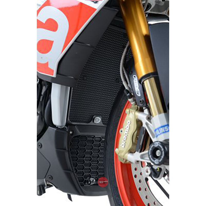 R&G Racing Oil Cooler Guard Aprilia Titanium