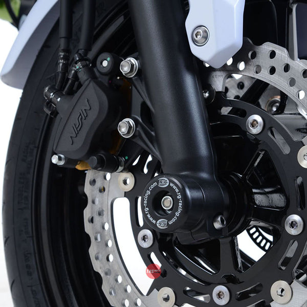 R&G Racing Fork protectors Kawasaki Z6 Black