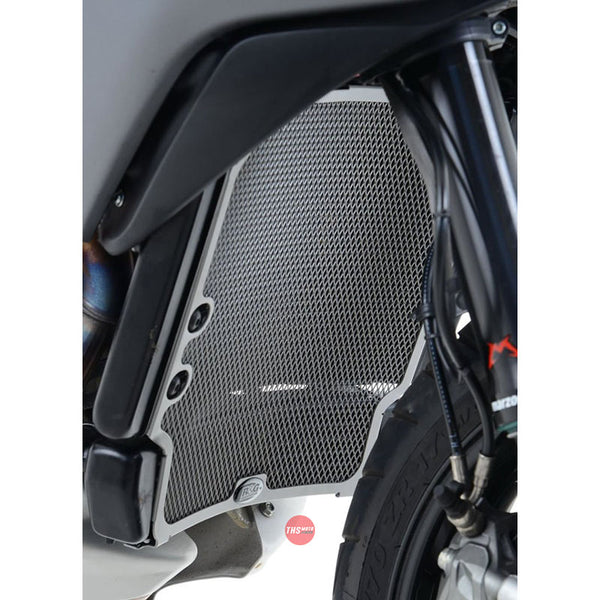 R&G Radiator and Oil Cooler Guard MV Agusta Rivale/Stradale/Turismo Vel Titanium
