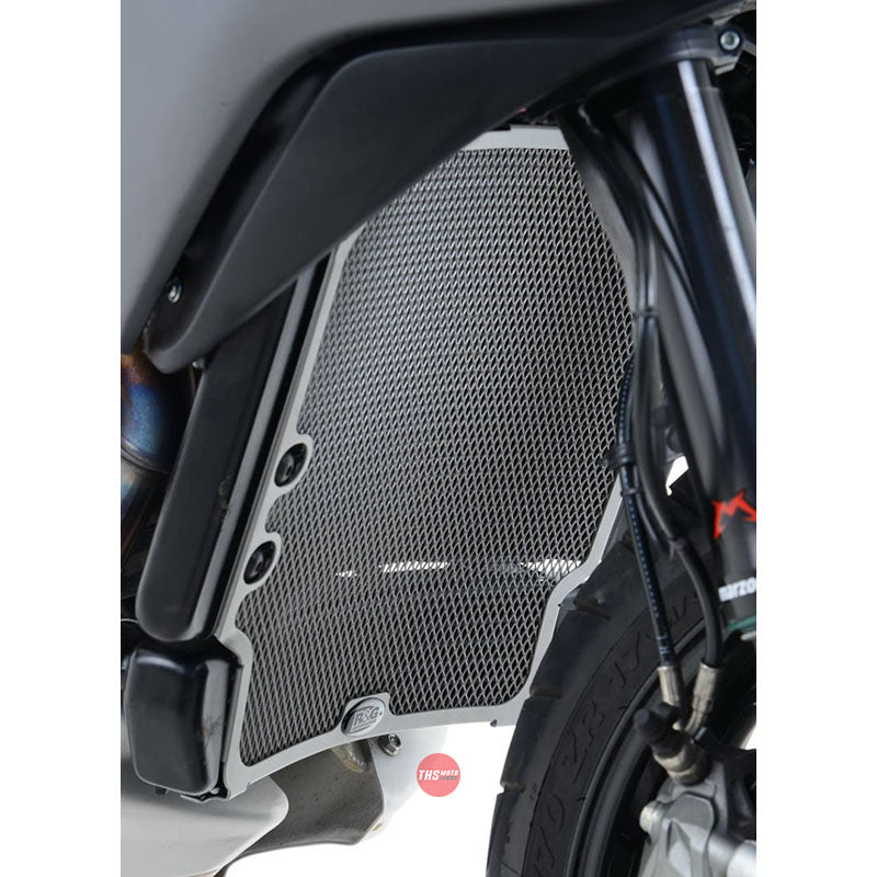 R&G Radiator and Oil Cooler Guard MV Agusta Rivale/Stradale/Turismo Veloce Black