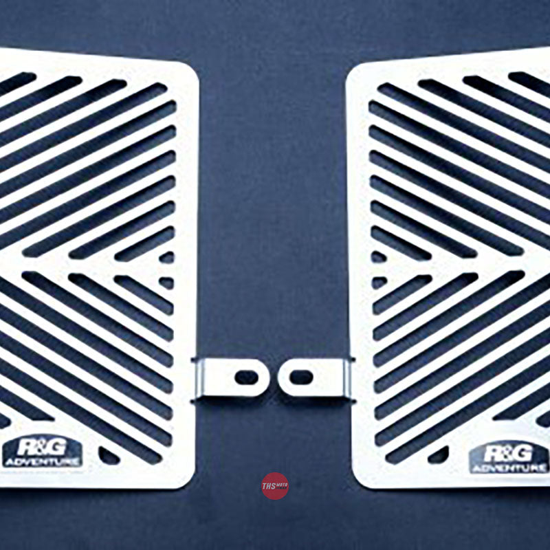 R&G Stainless Steel Radiator Guard Honda XL700V Transalp 08- Stainless