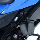 R&G Racing Rear Footrest Plate left side Kawasaki Ninja 300 Black