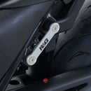R&G Racing Rear Footrest Plate left side Suzuki SV650 16- Black