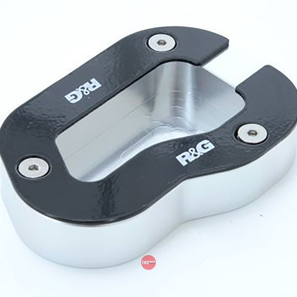 R&G Racing Kickstand Shoe Triumph 1200 Silver