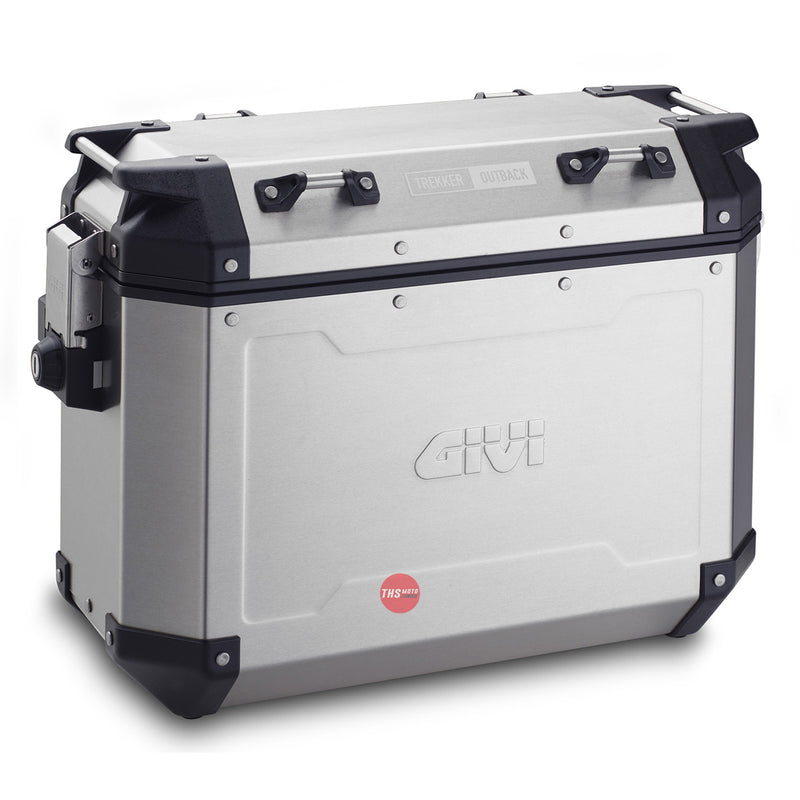 Givi Cam-side Pannier Left 37LT NEW OUTBACK Aluminium SILVER