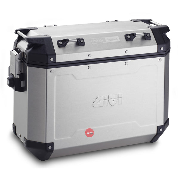 Givi Cam-side Pannier Right 37LT NEW OUTBACK Aluminium SILVER