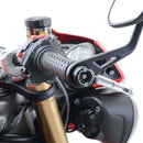R&G Racing Bar End Sliders Triumph Speed Triple R/S 16- Black